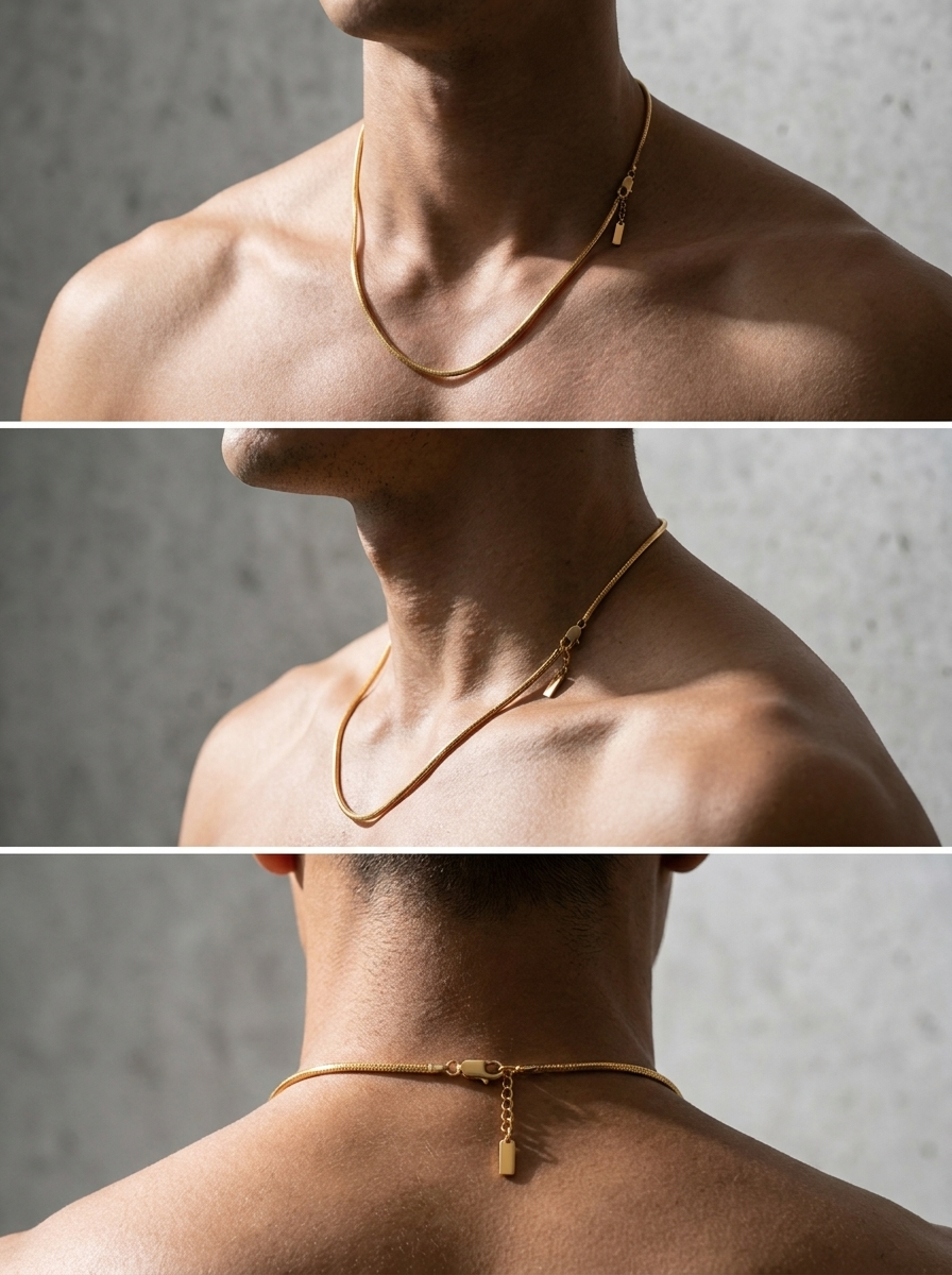 Octagon Necklace